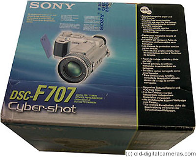 Sony: Cyber-shot DSC-F707 camera