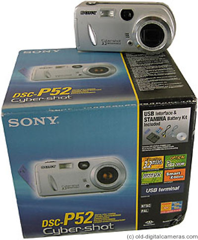 Sony: Cyber-shot DSC-P52 camera