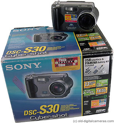 Sony: Cyber-shot DSC-S30 camera