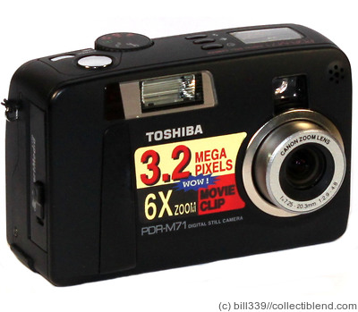 Toshiba: PDR-M71 camera