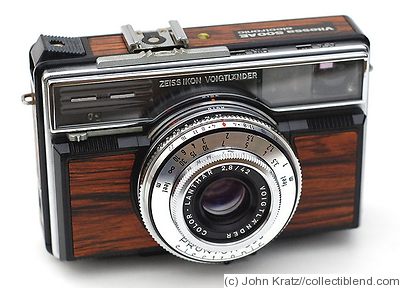 Voigtländer: Vitessa 500 AE ’Jacaranda-wood’ (Palisander) camera