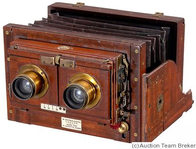 Watson & Sons: Stereo Tailboard (Carette) camera