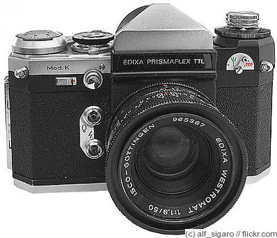 Wirgin: Edixa Prismaflex TTL Model K camera