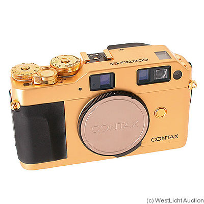 Yashica: Contax G1 Gold (Bhumibol) camera