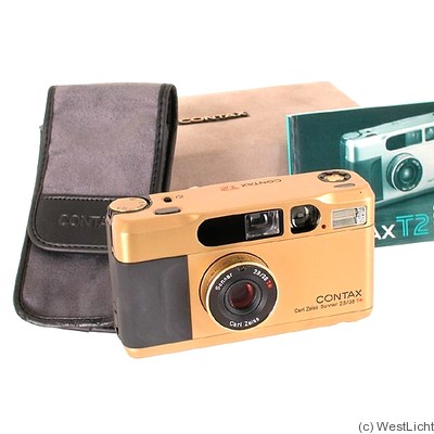 Yashica: Contax T2 Gold camera