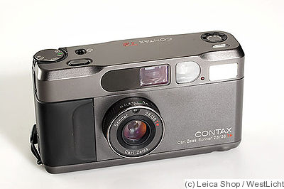 Yashica: Contax T2 Titanium Black camera