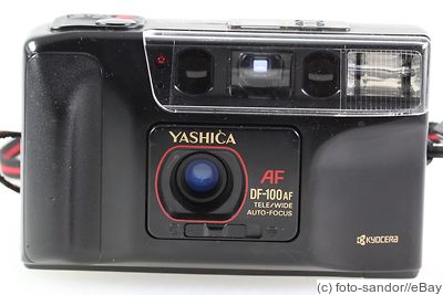 Yashica: Yashica DF-100 AF (Ninja Star Tele Wide) camera