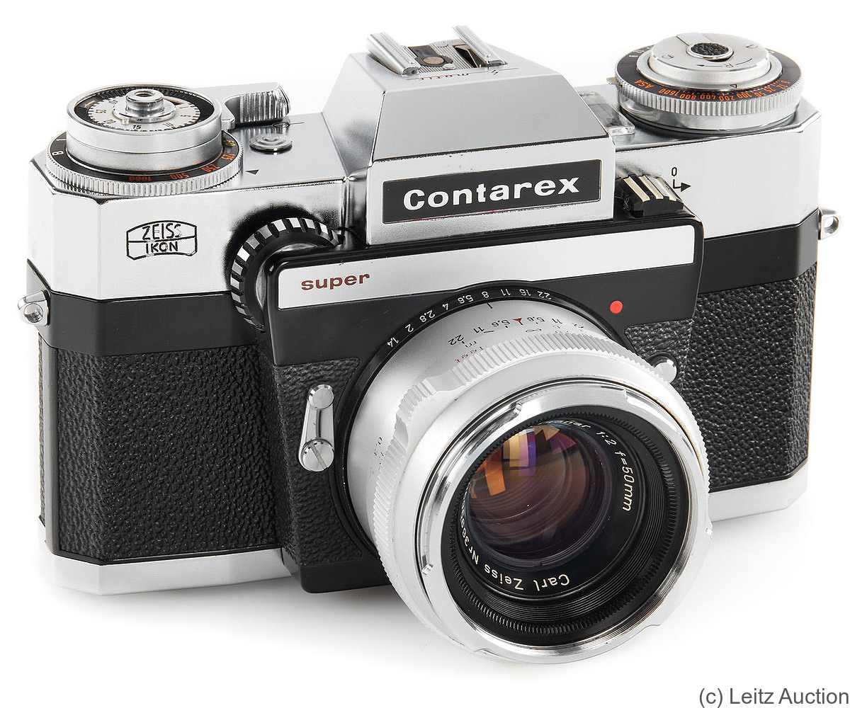 Zeiss Ikon: Contarex Super (10.2600) (chrome) Price Guide 