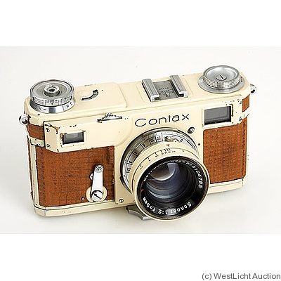 Zeiss Ikon: Contax II (Jena Ivory Creme) camera