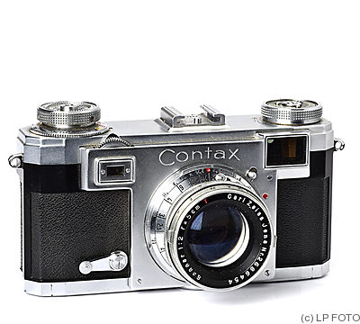Zeiss Ikon: Contax IIa Type 2 (Color Dial) camera