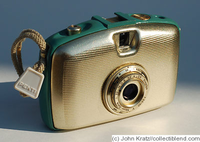 Zeiss Ikon VEB: Penti (aqua/gold) camera