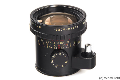 Angénieux: 24mm (2.4cm) f3.5 Alpa Retrofocus (black) camera