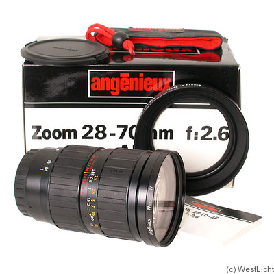 Angénieux: 28-70mm f2.6 Zoom AF (Minolta) camera