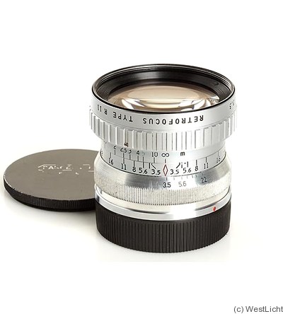Angénieux: 28mm (2.8cm) f3.5 Retrofocus Type R11 (Leica R) Lens 