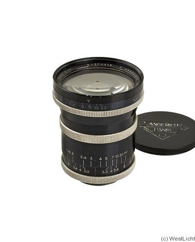 Angénieux: 28mm (2.8cm) f3.5 Retrofocus Type R11 (M39) camera