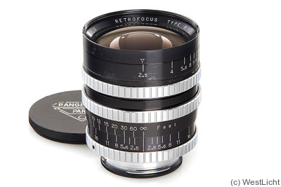 Angénieux: 35mm (3.5cm) f2.5 Type R1 (Exakta, black) camera