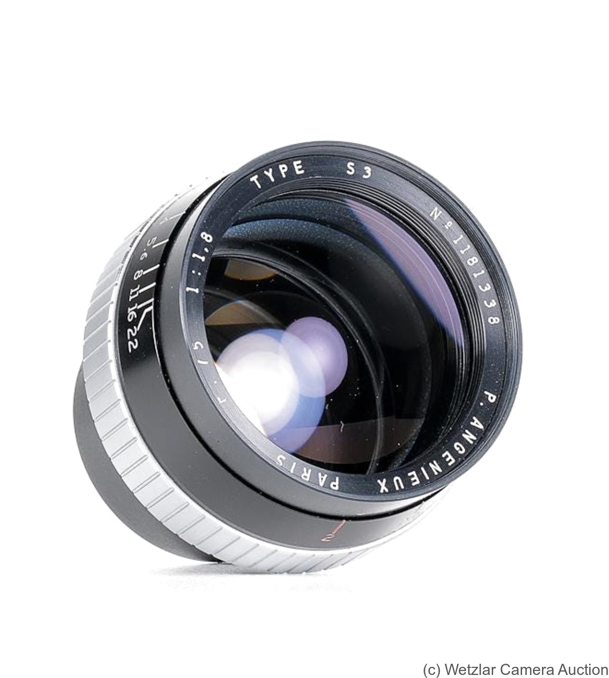 Angénieux: 75mm (7.5cm) f1.8 Type S3 (w/aperture) camera
