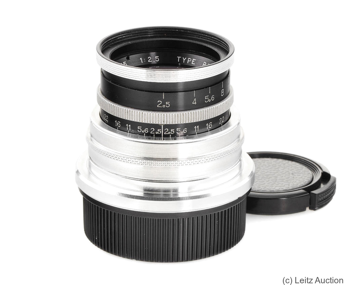 Angénieux: 75mm (7.5cm) f2.5 Type P3 (Leica M) camera