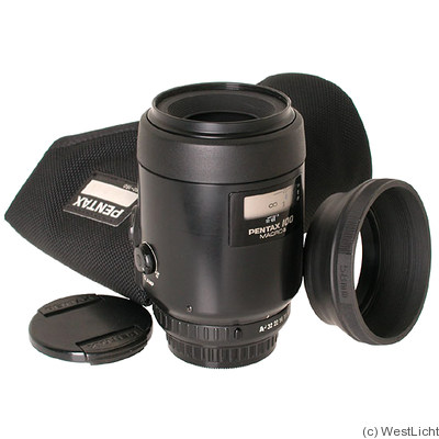 Asahi: 100mm (10cm) f2.8 SMC Pentax-FA Macro camera