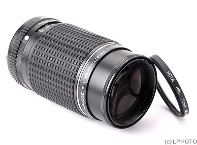 Asahi: 200mm (20cm) f4 SMC Pentax-M (PK) camera