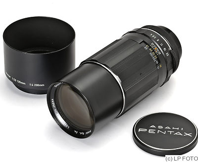 Asahi: 200mm (20cm) f4 Super-Takumar (M42) camera