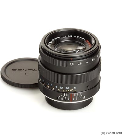 Asahi: 43mm (4.3cm) f1.9 SMC Pentax-L Special (M39) camera