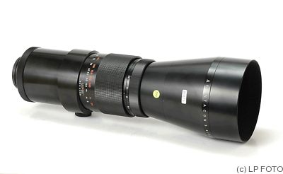 Asahi: 500mm (50cm) f5.6 (Hasselblad 1600F/1000F) camera