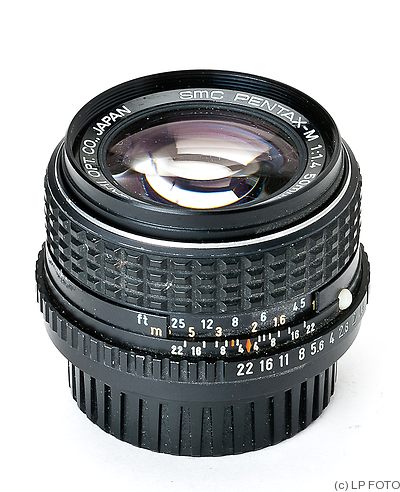 Asahi: 50mm (5cm) f1.4 SMC Pentax-M (Pentax K) camera