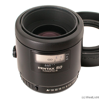 Asahi: 50mm (5cm) f2.8 SMC Pentax-FA Macro camera