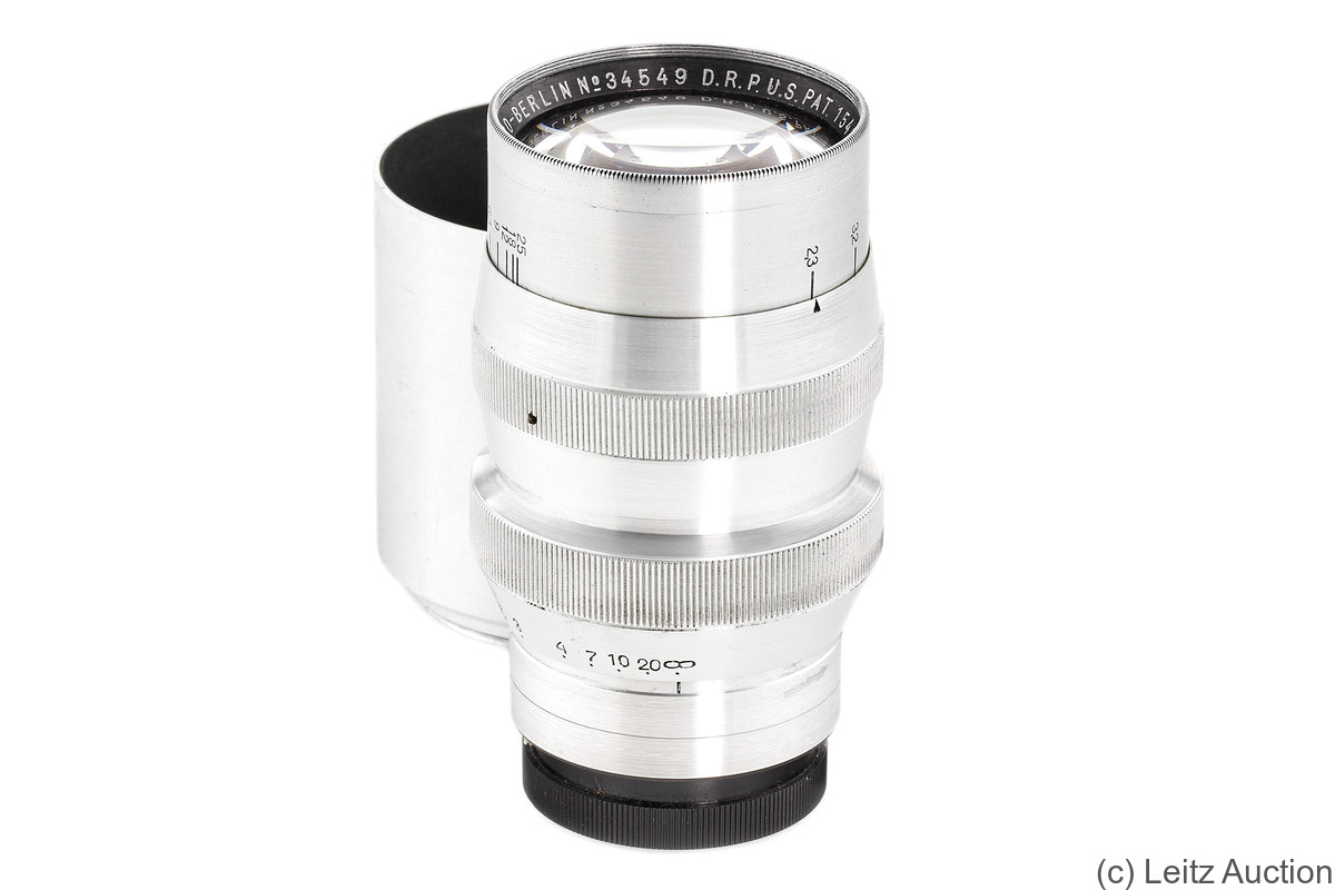 Astro Berlin: 100mm (10cm) f2.3 Pan-Tachar (Exakta) camera