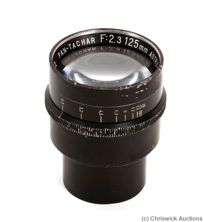 Astro Berlin: 125mm (12.5cm) f2.3 Pan-Tachar camera
