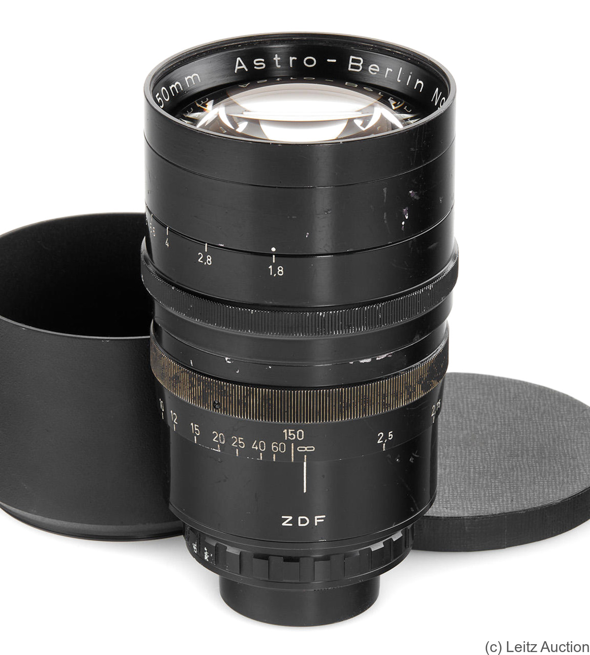 Astro Berlin: 150mm (15cm) f1.8 Tachar C (Nikon F) camera