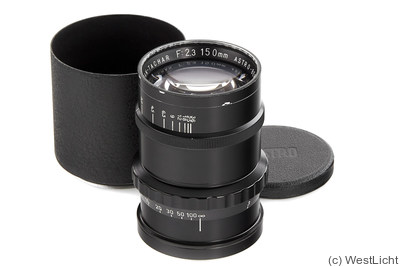 Astro Berlin: 150mm (15cm) f2.3 Pan-Tachar (MF) camera