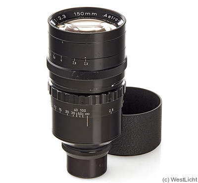 Astro Berlin: 150mm (15cm) f2.3 Pan-Tachar C (Arriflex) camera