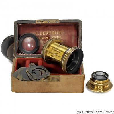 Berthiot, Claude: No.1 set (brass, 6cm height) camera