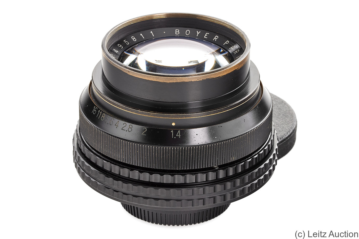 Boyer: 70mm (7cm) f1.4 Saphir (Nikon F) camera