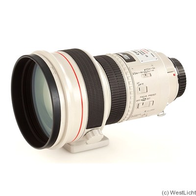 Canon: 200mm (20cm) f1.8 EF L USM camera