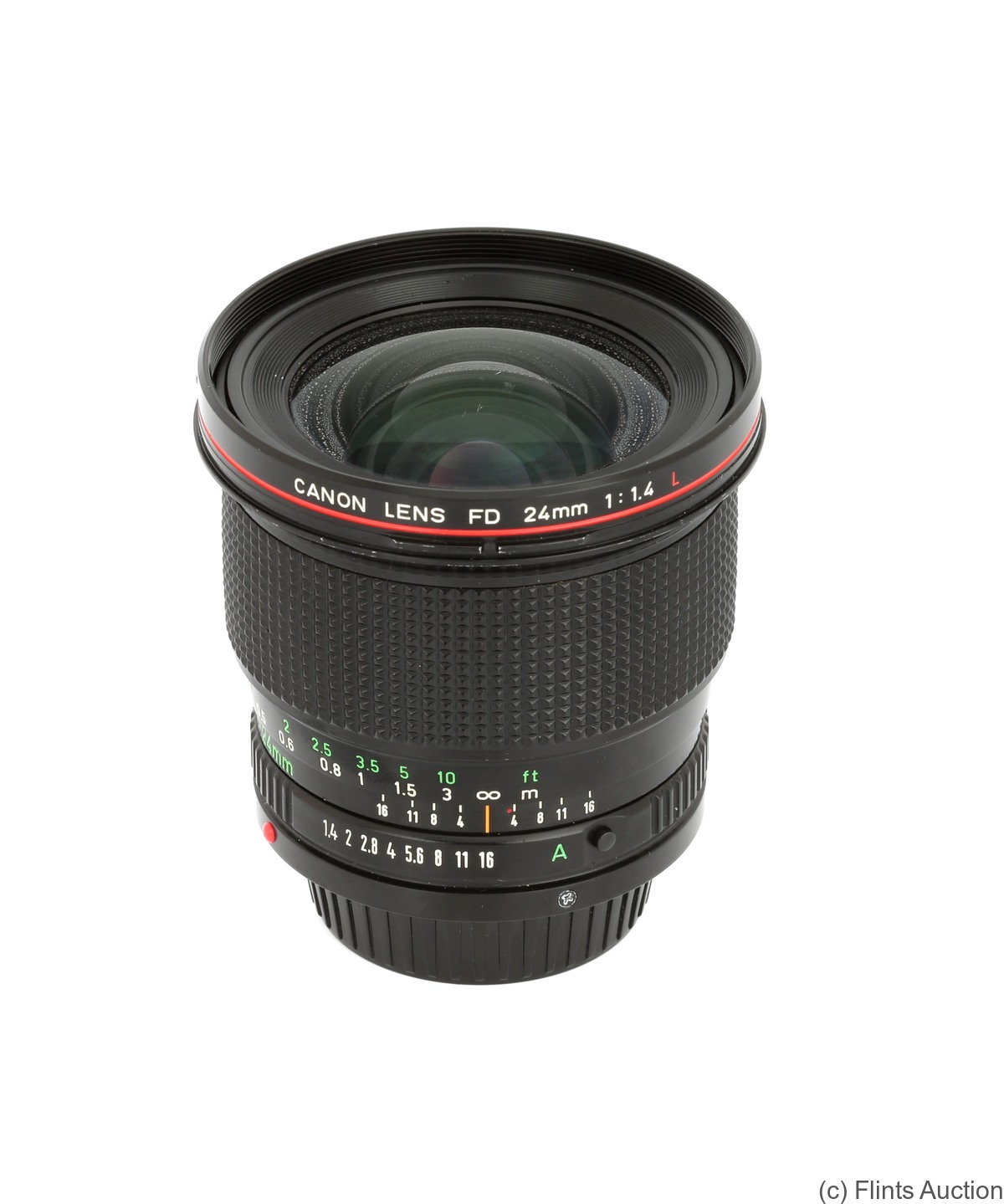 Canon: 24mm (2.4cm) f1.4 FDn L camera