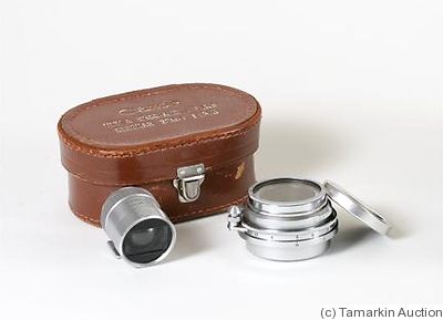 Canon: 28mm (2.8cm) f3.5 Serenar (SM, chrome, w/finder) camera