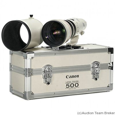 Canon: 500mm (50cm) f4.5 EF L USM camera