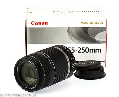 Canon: 55-250mm f4-f5.6 EF-S IS camera
