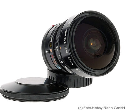 Canon: 7.5mm f5.6 Fish-Eye camera