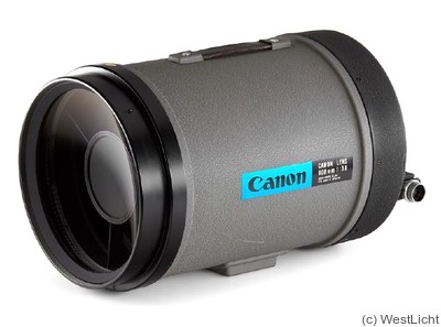 Canon: 800mm (80cm) f3.8 camera