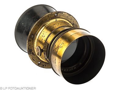 Darlot: D. Paysage (brass, 22cm len, 11cm dia) camera