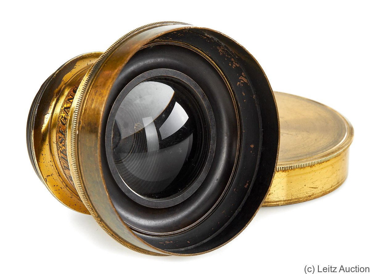 Ed. Liesegang: Brass Lens (5.4cm len) camera