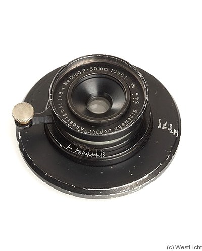 Ernemann: 50mm (5cm) f5.4 Doppel-Anastigmat camera