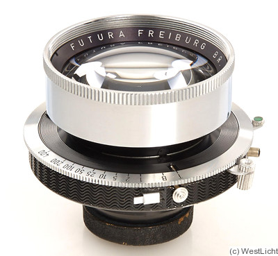 Futura: 70mm (7cm) f1.5 Frilon (Synchro-Compur) camera