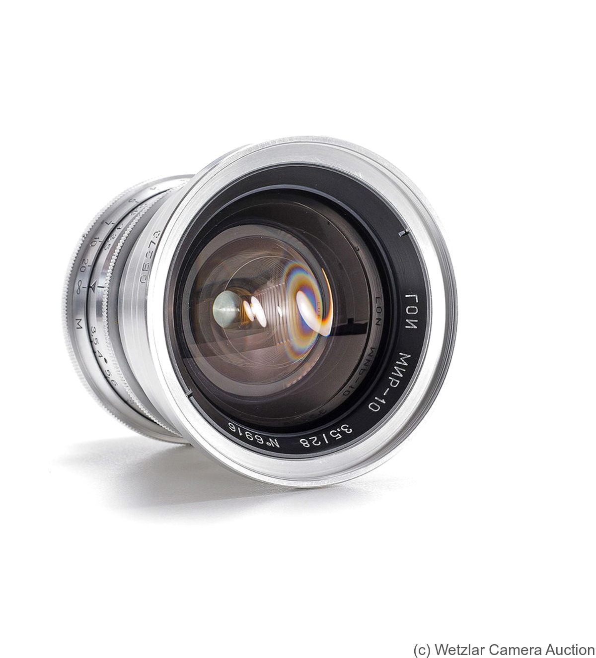 GOI: 28mm (2.8cm) f3.5 MIR-10 camera