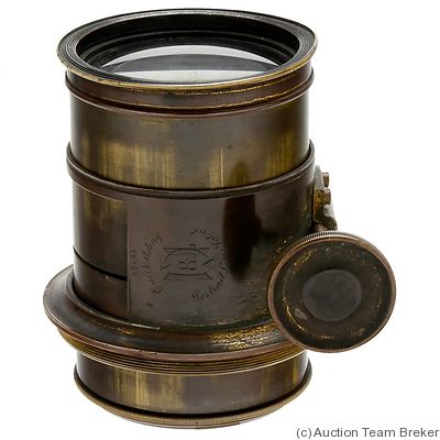 Gasc & Charconnet: brass (12cm len, 8cm dia) camera