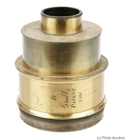 Grubb: Brass 'D' (7cm len) camera